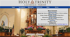 Desktop Screenshot of holytrinityavon.com