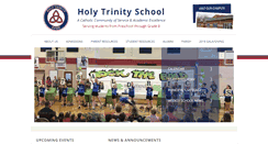 Desktop Screenshot of holytrinityavon.org